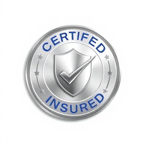 Certified & Insured emblem